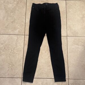 J. Crew Women's Jet Black Skinny Jeans